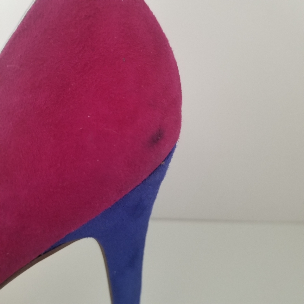 Colorblock Platform Pumps - Picture 8 of 11